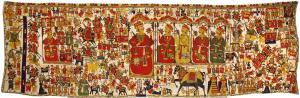 ANONYMOUS,The first a Pabuji Ki Phad religious scroll painting,Bonhams GB 2015-03-22