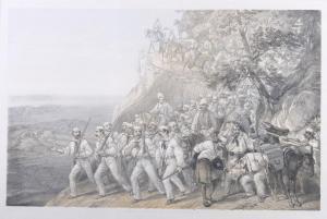 ANONYMOUS,The First Bengal Fusiliers Marching down from Dugs,19th century,Jones and Jacob 2019-08-14