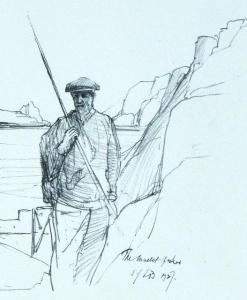 ANONYMOUS,The Fisherman,c.1920,Mallams GB 2016-09-08