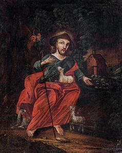 ANONYMOUS,The Good Shepherd,18th century,Nagyhazi galeria HU 2019-05-28