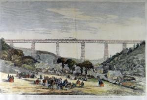 ANONYMOUS,The Great Crumlin Viaduct on the Newport, Abergave,Rogers Jones & Co GB 2019-03-23