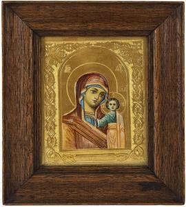 ANONYMOUS,THE KAZANSKAYA MOTHER OF GOD,Shapiro Auctions US 2015-02-28