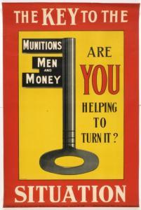 ANONYMOUS,THE KEY TO THE SITUATION ARE YOU HELPING TO TURN IT?,1915,Mellors & Kirk GB 2014-03-05