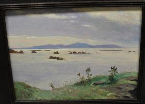 ANONYMOUS,The Paps of Jura, painted from Isla,1920,Moore Allen & Innocent GB 2016-08-12