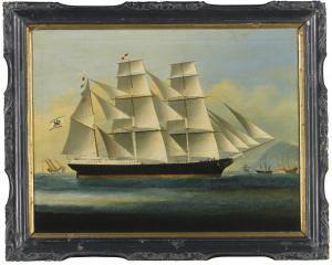 ANONYMOUS,THE THREE-MASTED BARQUE 'EDOUARD,1850,Sotheby's GB 2016-01-22