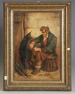 ANONYMOUS,The Umbrella Mender,1881,Tring Market Auctions GB 2009-03-27