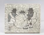 ANONYMOUS,three figures sitting in white field,Chait US 2023-07-18