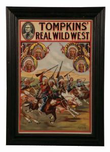 ANONYMOUS,Tompkins Wild West Poster.,James D. Julia US 2019-04-12