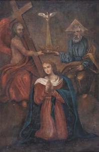 ANONYMOUS,Trinità con incoronazione delle Vergine,Meeting Art IT 2011-04-30