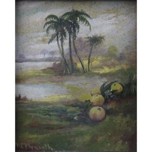 ANONYMOUS,Tropical Landscape Scene,Kodner Galleries US 2016-11-16