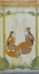 ANONYMOUS,Two ladies on a swing,18th century,Sotheby's GB 2018-10-24