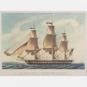 ANONYMOUS,U.S. Gun Frigate Constitution,20th Century,Gray's Auctioneers US 2019-04-24