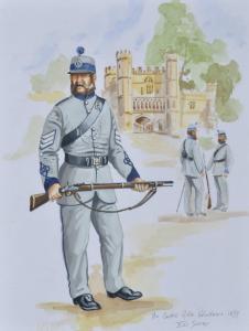 ANONYMOUS,Uniform of the Battle Rifle Volunteers,1859,Burstow and Hewett GB 2012-03-28