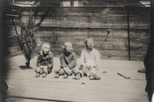 ANONYMOUS,Untitled (Three children with dog and Christmas tree),1920,Christie's GB 2009-10-08