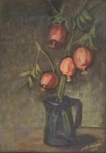 ANONYMOUS,Vase of flowers,1965,Matsa IL 2017-11-15