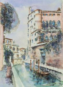 ANONYMOUS,Venezianischer Kanal (Abbildung),im Kinsky Auktionshaus AT 2009-10-13