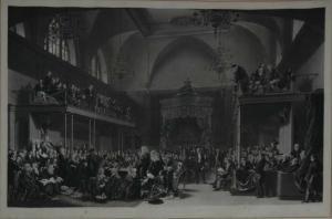 ANONYMOUS,View of the interior of the House of Peers during ,Holloway's GB 2008-12-16