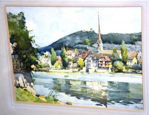 ANONYMOUS,View on the Rhine,Shapes Auctioneers & Valuers GB 2014-10-04