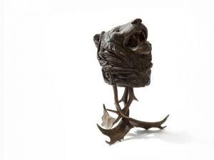 ANONYMOUS,Wastebasket on an Antlers Foot,Auctionata DE 2016-09-16