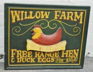 ANONYMOUS,Willow Farm Free Range Hen and Duck Egg's for sale,Gilding's GB 2016-07-12
