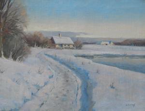 ANONYMOUS,Winter landscape,Golding Young & Mawer GB 2015-09-23