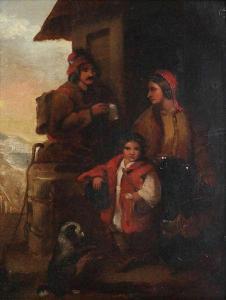 ANONYMOUS,Zigeunersfamilie,1840,Bernaerts BE 2015-02-16