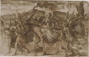 ANSALDO Andrea Giovanni 1584-1630,The Flight into Egypt,Sotheby's GB 2021-01-27
