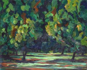 Ansalone Jose Mario 1943,Forrest Landscape,Ro Gallery US 2023-07-27