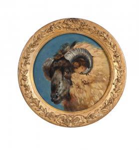 ANSDELL Richard 1815-1885,HEAD OF A RAM,Dreweatts GB 2023-10-18