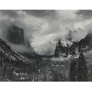 Ansel Adams 1902-1984,'WINTER STORM YOSEMITE VALLEY' (CLEARING WINTER STORM),Sotheby's GB 2011-04-06