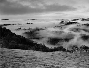 Ansel Adams,Clearing Storm, Sonoma County Hills, California,1951,Swann Galleries 2011-03-24
