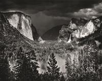 Ansel Adams 1902-1984,I. Moonrise from Glacier Point,1959,Leonard Joel AU 2013-12-15