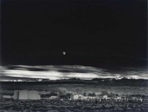 Ansel Adams 1902-1984,Moonrise, Hernandez, New Mexico,1978,Christie's GB 2005-04-26