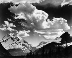 Ansel Adams 1902-1984,Noon Clouds, Glacier National Park, Montana,Christie's GB 2001-10-05