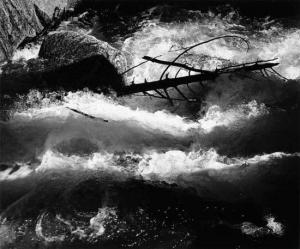 Ansel Adams 1902-1984,Rushing Water, Merced River,Swann Galleries US 2011-03-24