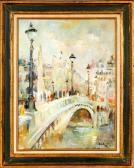 ANSELME Marcel 1925-1982,Paris, le pont de la Tournelle,Cannes encheres, Appay-Debussy FR 2023-10-13