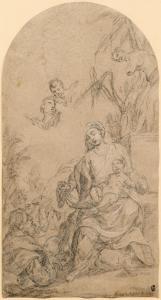 ANSELMI GIORGIO 1723-1797,The Adoration of the Shepherds,Galerie Koller CH 2023-09-22