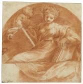 ANSELMI Michelangelo,A seated sybil holding books and a tablet with a p,Christie's 2018-07-03