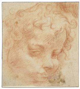 ANSELMI Michelangelo 1491-1554,Head of a putto,Christie's GB 2020-01-28