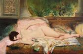 ANSEN HOFMAN Eduard 1862-1955,Reclining Beauty,Palais Dorotheum AT 2017-06-29