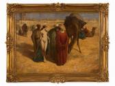 ANSEN HOFMAN Eduard 1862-1955,Slave Market,1900,Auctionata DE 2015-11-30