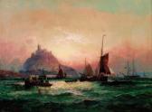 Anslow THORNLEY William 1847-1907,Mounts Bay, Cornwall,Christie's GB 2000-06-08