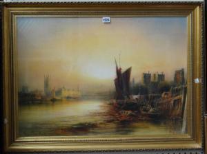 ANSTED Alexander 1859-1948,The Thames at Westminster,Bellmans Fine Art Auctioneers GB 2017-09-05