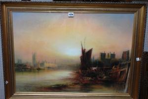 ANSTED Alexander 1859-1948,The Thames at Westminster,Bellmans Fine Art Auctioneers GB 2017-06-13