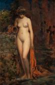 Anster Fitzgerald John 1832-1906,Standing nude bather,Bonhams GB 2022-03-09