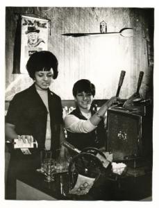 ANTAL Kotnyek 1921-1990,Ladies making coffee (In an espresso),1967,Kieselbach HU 2008-05-29