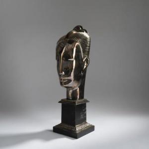 ANTES Adam 1891-1984,woman's head,1928,Quittenbaum DE 2021-06-10