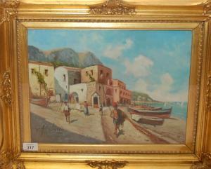 ANTINORO V,GOAT HERDER AND FISHING BOATS ON THE SANDS,Horner's GB 2014-06-07