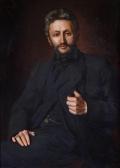 ANTOINE Marc,Portrait d\’homme assis,1902,Hotel Des Ventes Mosan BE 2019-10-16