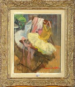 ANTOINE Marguerite 1907-1988,Les tutus posés sur la chaise,1922,VanDerKindere BE 2022-02-15